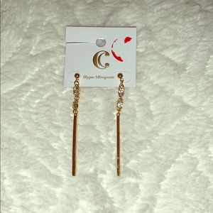 gold charming charlie earrings